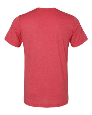 COLOR_NAME=Red Triblend | COLOR_HEX=#CB333B | IMAGE_TYPE=back | SKU=3413