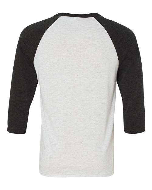 COLOR_NAME=White Fleck/ Charcoal Triblend | COLOR_HEX=#FFFFFF | IMAGE_TYPE=back | SKU=3200