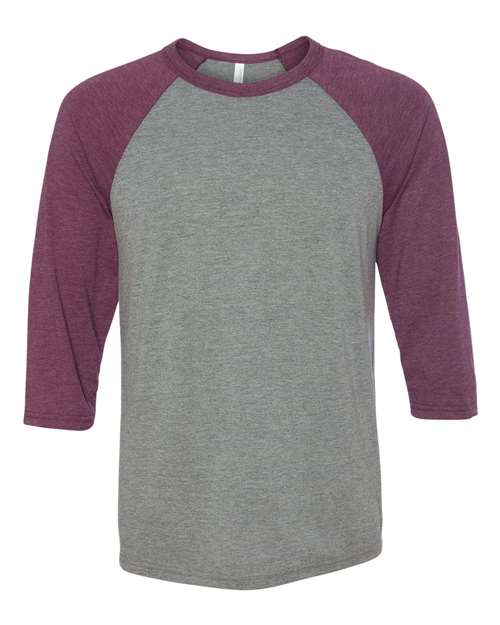 COLOR_NAME=Grey/ Maroon Triblend | COLOR_HEX=#7E7F74 | IMAGE_TYPE=front | SKU=3200
