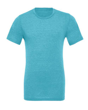COLOR_NAME=Aqua Triblend | COLOR_HEX=#0095C8 | IMAGE_TYPE=front | SKU=3413