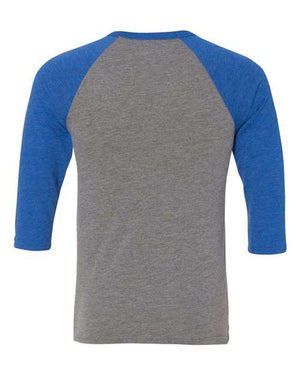 COLOR_NAME=Grey/ True Royal Triblend | COLOR_HEX=#7E7F74 | IMAGE_TYPE=back | SKU=3200