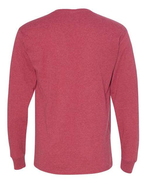 COLOR_NAME=Vintage Heather Red | COLOR_HEX=#db3633 | IMAGE_TYPE=back | SKU=29LSR