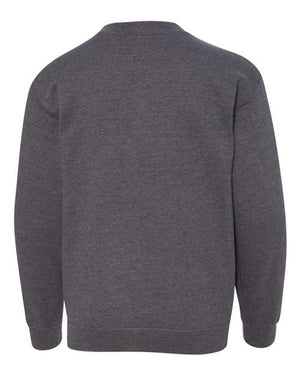 COLOR_NAME=Dark Heather | COLOR_HEX=#425563 | IMAGE_TYPE=back | SKU=18000B
