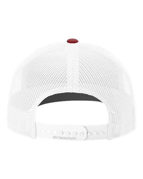 COLOR_NAME=Cardinal/ White | COLOR_HEX=#8a1b33 | IMAGE_TYPE=back | SKU=112