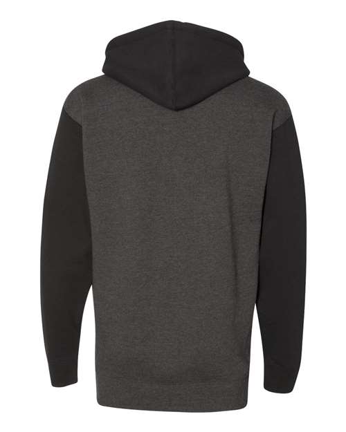 COLOR_NAME=Charcoal Heather/ Black | COLOR_HEX=#2A2A2A | IMAGE_TYPE=back | SKU=IND4000