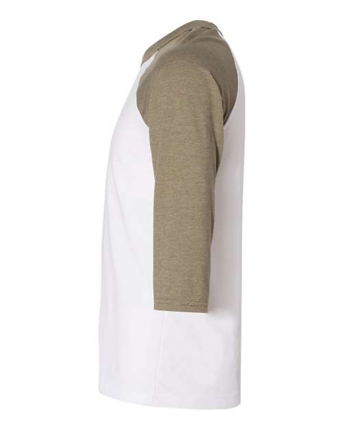 COLOR_NAME=White/ Heather Olive | COLOR_HEX=#FFFFFF | IMAGE_TYPE=side | SKU=3200