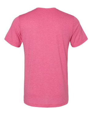 COLOR_NAME=Charity Pink Triblend | COLOR_HEX=#F04E98 | IMAGE_TYPE=back | SKU=3413
