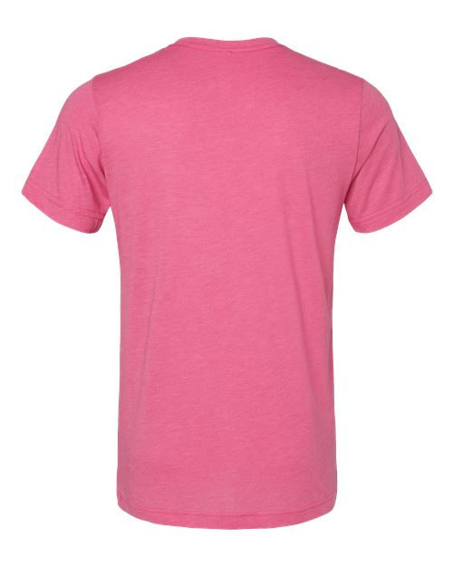COLOR_NAME=Charity Pink Triblend | COLOR_HEX=#F04E98 | IMAGE_TYPE=back | SKU=3413