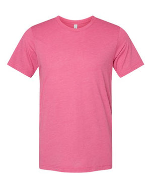 COLOR_NAME=Charity Pink Triblend | COLOR_HEX=#F04E98 | IMAGE_TYPE=front | SKU=3413