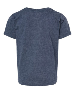 COLOR_NAME=Heather Navy | COLOR_HEX=#3B4559 | IMAGE_TYPE=back | SKU=3001T