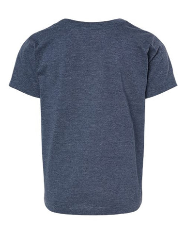 COLOR_NAME=Heather Navy | COLOR_HEX=#3B4559 | IMAGE_TYPE=back | SKU=3001T