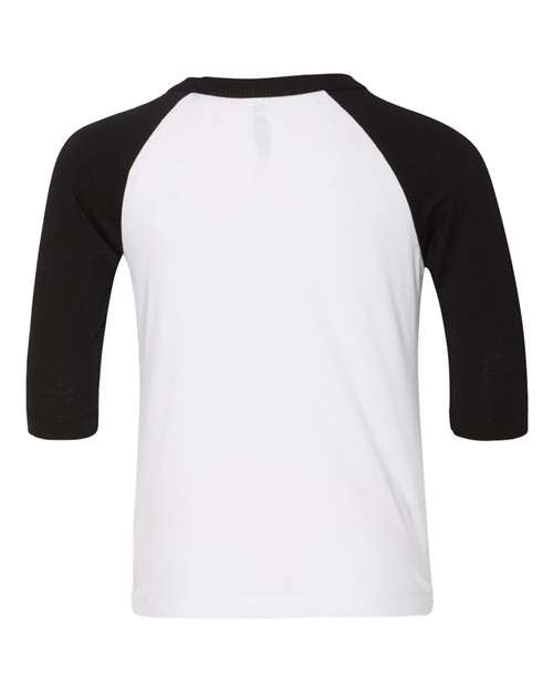 Toddler Three-Quarter Sleeve Baseball Tee - 3200T