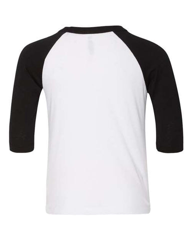 Toddler Three-Quarter Sleeve Baseball Tee - 3200T