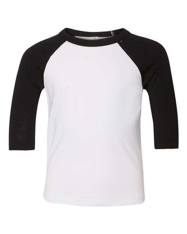 Toddler Three-Quarter Sleeve Baseball Tee - 3200T