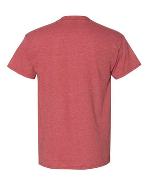 COLOR_NAME=Heather Scarlet Red | COLOR_HEX=#B83A4B | IMAGE_TYPE=back | SKU=8000