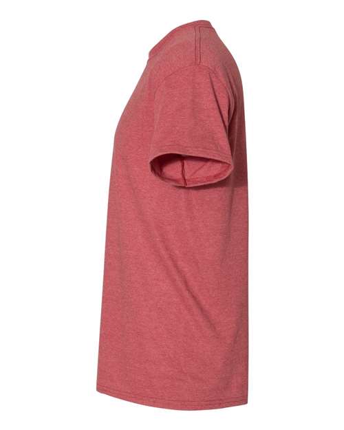COLOR_NAME=Heather Scarlet Red | COLOR_HEX=#B83A4B | IMAGE_TYPE=side | SKU=8000