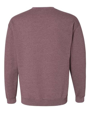 COLOR_NAME=Heather Dark Maroon | COLOR_HEX=#651D32 | IMAGE_TYPE=back | SKU=18000