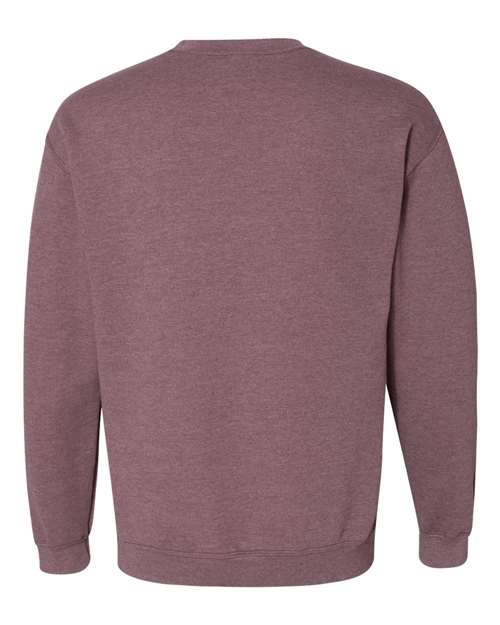 COLOR_NAME=Heather Dark Maroon | COLOR_HEX=#651D32 | IMAGE_TYPE=back | SKU=18000
