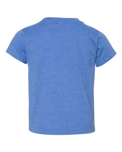 COLOR_NAME=Heather Columbia Blue | COLOR_HEX=#638ACC | IMAGE_TYPE=back | SKU=3001T