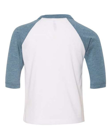 Toddler Three-Quarter Sleeve Baseball Tee - 3200T