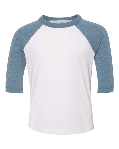 Toddler Three-Quarter Sleeve Baseball Tee - 3200T