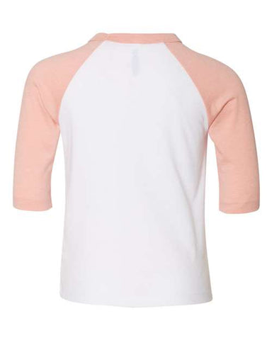 Toddler Three-Quarter Sleeve Baseball Tee - 3200T