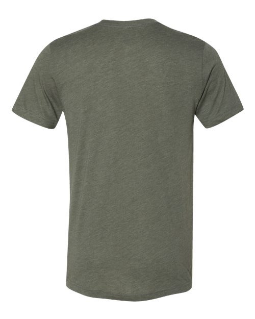 COLOR_NAME=Military Green Triblend | COLOR_HEX=#353b23 | IMAGE_TYPE=back | SKU=3413