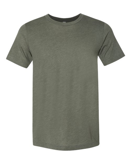 COLOR_NAME=Military Green Triblend | COLOR_HEX=#353b23 | IMAGE_TYPE=front | SKU=3413