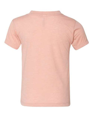 COLOR_NAME=Peach Triblend | COLOR_HEX=#ee7c6f | IMAGE_TYPE=back | SKU=3413T