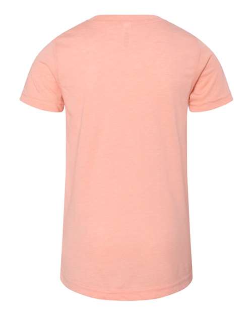 COLOR_NAME=Peach Triblend | COLOR_HEX=#ee7c6f | IMAGE_TYPE=back | SKU=3413Y