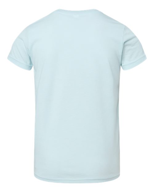 COLOR_NAME=Ice Blue Triblend | COLOR_HEX=#bfccd9 | IMAGE_TYPE=back | SKU=3413Y