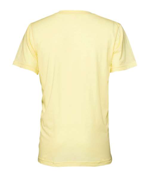 COLOR_NAME=Pale Yellow Triblend | COLOR_HEX=#F2E6B1 | IMAGE_TYPE=back | SKU=3413