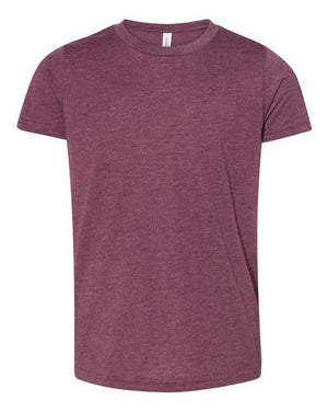 COLOR_NAME=Maroon Triblend | COLOR_HEX=#48252C | IMAGE_TYPE=front | SKU=3413Y