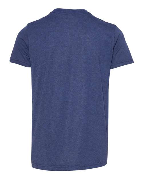COLOR_NAME=Navy Triblend | COLOR_HEX=#484C6F | IMAGE_TYPE=back | SKU=3413Y