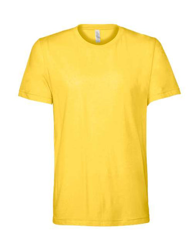COLOR_NAME=Heather Yellow | COLOR_HEX=#F6EB61 | IMAGE_TYPE=front | SKU=3001CVC