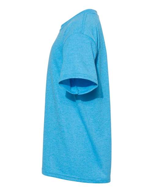 COLOR_NAME=Heather Sapphire | COLOR_HEX=#0076A8 | IMAGE_TYPE=side | SKU=5000B