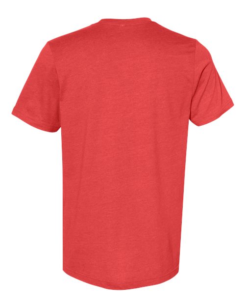 COLOR_NAME=Heather Red | COLOR_HEX=#BF0D3E | IMAGE_TYPE=back | SKU=3001CVC