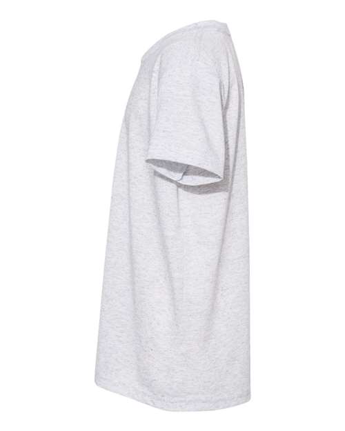 COLOR_NAME=White Fleck Triblend | COLOR_HEX=#D9D9D6 | IMAGE_TYPE=side | SKU=3413Y
