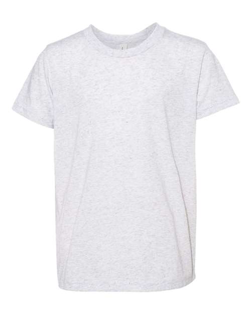 COLOR_NAME=White Fleck Triblend | COLOR_HEX=#D9D9D6 | IMAGE_TYPE=front | SKU=3413Y
