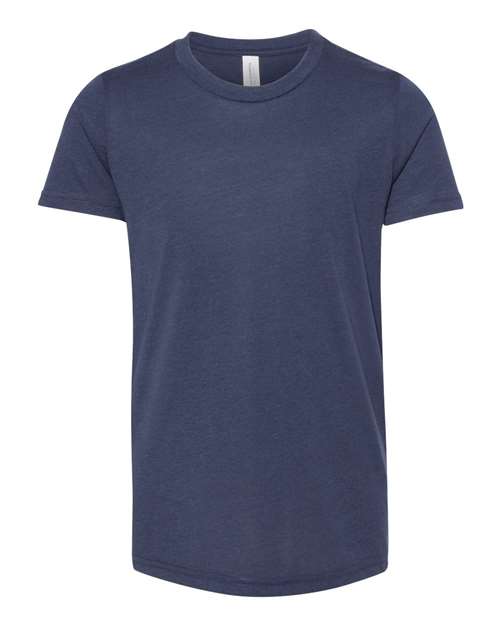 COLOR_NAME=Solid Navy Triblend | COLOR_HEX=#0C2340 | IMAGE_TYPE=front | SKU=3413Y