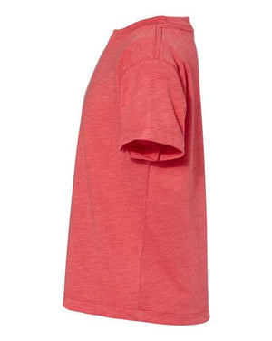 COLOR_NAME=Red Triblend | COLOR_HEX=#CB333B | IMAGE_TYPE=side | SKU=3413T