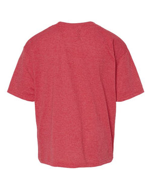COLOR_NAME=Heather Red | COLOR_HEX=#BF0D3E | IMAGE_TYPE=back | SKU=4850