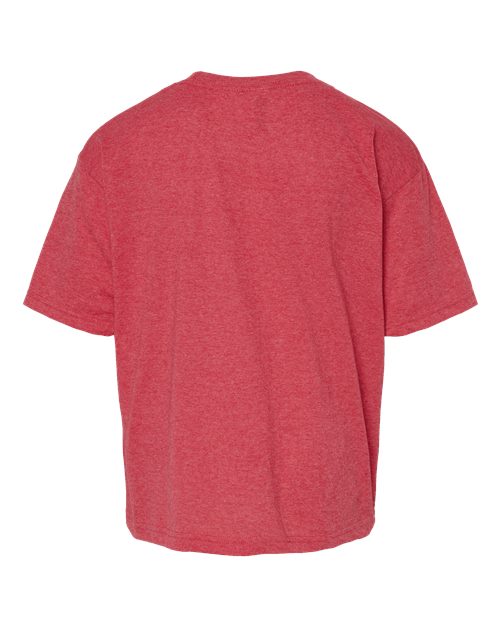 COLOR_NAME=Heather Red | COLOR_HEX=#BF0D3E | IMAGE_TYPE=back | SKU=4850
