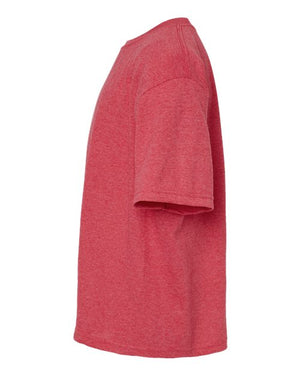 COLOR_NAME=Heather Red | COLOR_HEX=#BF0D3E | IMAGE_TYPE=side | SKU=4850