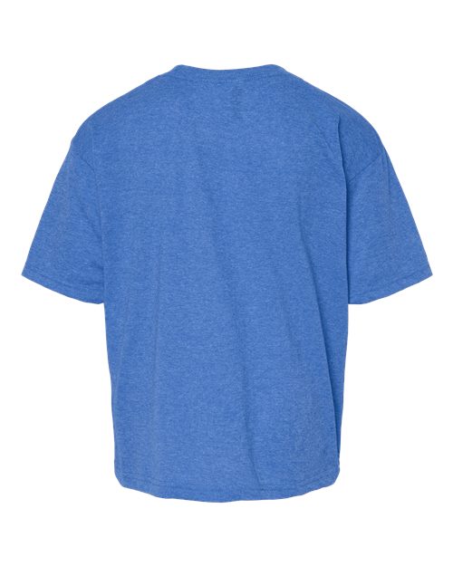 COLOR_NAME=Heather Royal | COLOR_HEX=#307FE2 | IMAGE_TYPE=back | SKU=4850