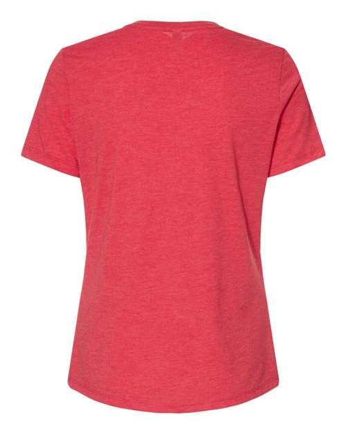 COLOR_NAME=Heather Red | COLOR_HEX=#BF0D3E | IMAGE_TYPE=back | SKU=6400CVC