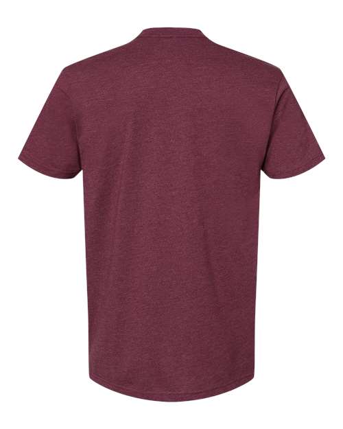 COLOR_NAME=Heather Maroon | COLOR_HEX=#5B2729 | IMAGE_TYPE=back | SKU=6210