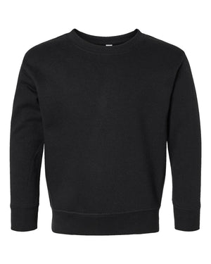 Black sweatshirt on a white background